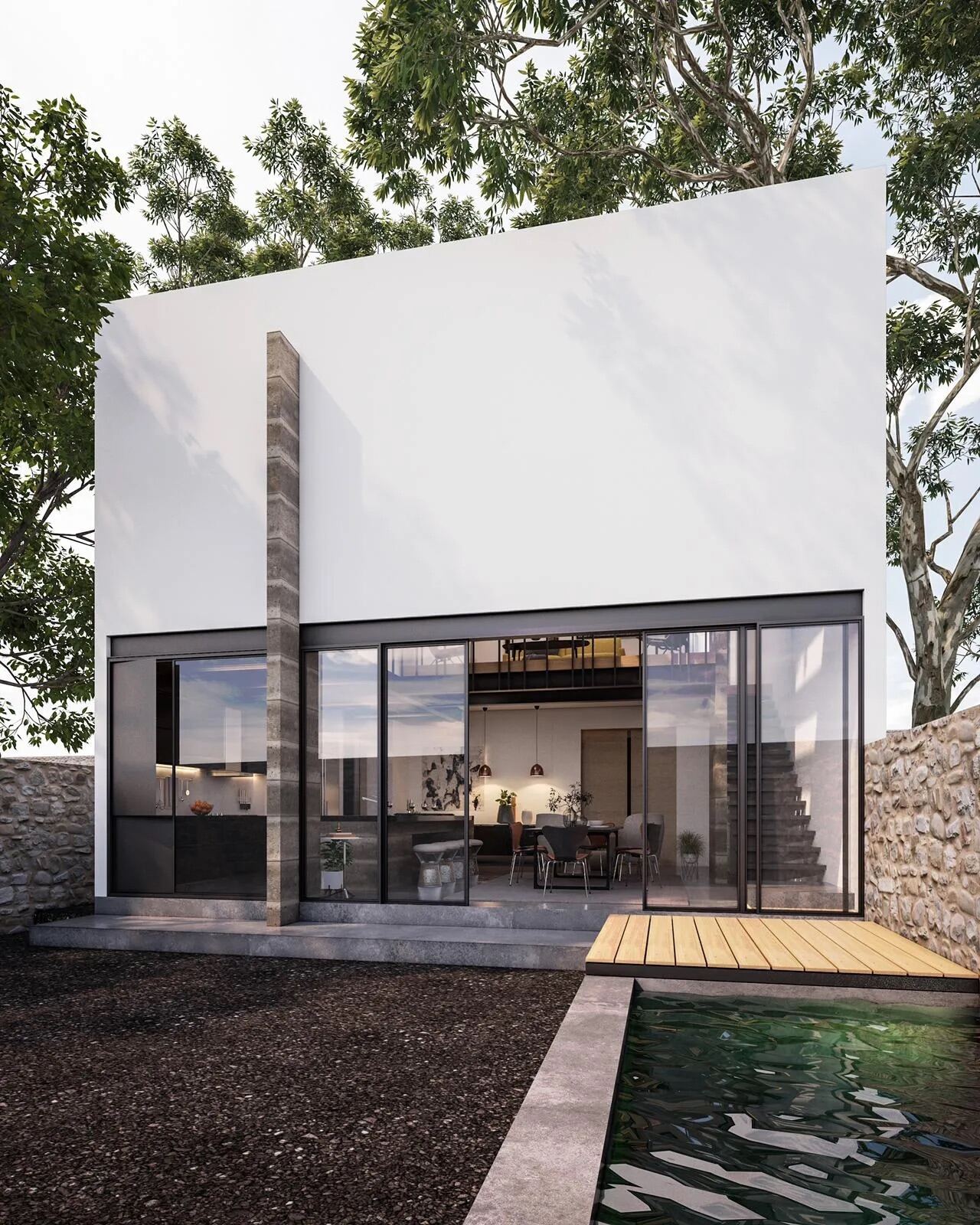 Casa Común, vista de galería