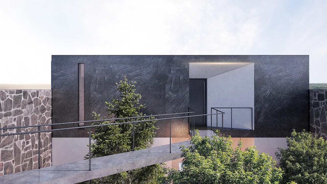Casa Tequesquitengo, vista de galería
